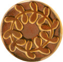 Manuscript Decorative Sealing Coin - Foliage