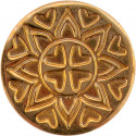 Manuscript Decorative Sealing Coin - Mandala