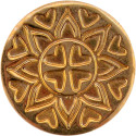 Manuscript Decorative Sealing Coin - Mandala