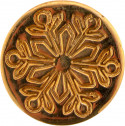 Manuscript Decorative Sealing Coin - Snowflake