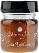 Manuscript Shimmer Ink Bottle 25ml - Glittering Gold