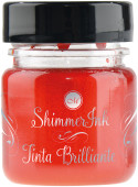 Manuscript Shimmer Ink Bottle 25ml - Fizzy Orange