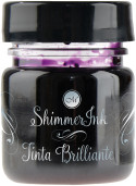 Manuscript Shimmer Ink Bottle 25ml - Ultra Violet