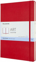Moleskine Art A4 Sketchbook - Scarlet Red