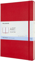 Moleskine Art A4 Sketchbook - Scarlet Red