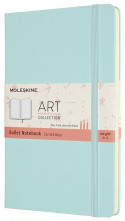 Moleskine Art Hardback Large Notebook - Bullet - Aquamarine