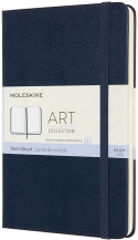 Moleskine Art Medium Sketchbook - Sapphire Blue