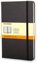 Moleskine Classic Hardback Pocket Notebook - Ruled - Black