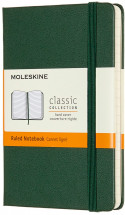 Moleskine Classic Hardback Pocket Notebook - Ruled - Myrtle Green
