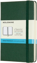 Moleskine Classic Hardback Pocket Notebook - Dotted - Myrtle Green
