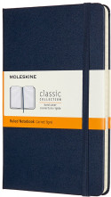 Moleskine Classic Hardback Medium Notebook - Ruled - Sapphire Blue