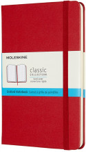 Moleskine Classic Hardback Medium Notebook - Dotted - Scarlet Red