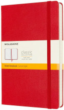 Moleskine Classic Hardback Large Expanded Notebook - Ruled - Scarlet Red