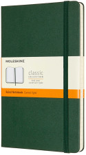 Moleskine Classic Hardback Large Notebook - Ruled - Myrtle Green