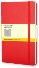 Moleskine Classic Hardback Large Notebook - Squared - Scarlet Red