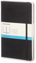 Moleskine Classic Hardback Large Notebook - Dotted - Black