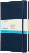 Moleskine Classic Hardback Large Notebook - Dotted - Sapphire Blue