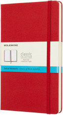 Moleskine Classic Hardback Large Notebook - Dotted - Scarlet Red