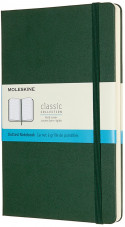 Moleskine Classic Hardback Large Notebook - Dotted - Myrtle Green