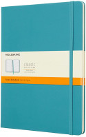 Moleskine Classic Hardback Extra Large Notebook - Ruled - Reef Blue