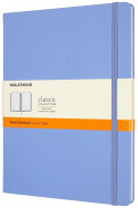 Moleskine Classic Hardback Extra Large Notebook - Ruled - Hydrangea Blue