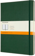 Moleskine Classic Hardback Extra Large Notebook - Ruled - Myrtle Green
