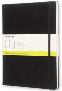 Moleskine Classic Hardback Extra Large Notebook - Plain - Black