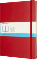 Moleskine Classic Hardback Extra Large Notebook - Dotted - Scarlet Red
