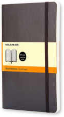 Moleskine Classic Soft Cover Pocket Notebook - Ruled - Black