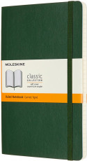 Moleskine Classic Soft Cover Large Notebook - Ruled - Myrtle Green