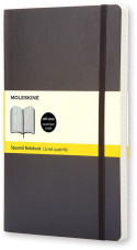 Moleskine Classic Soft Cover Large Notebook - Squared - Black