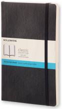 Moleskine Classic Soft Cover Large Notebook - Dotted - Black