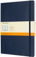 Moleskine Classic Soft Cover Extra Large Notebook - Ruled - Sapphire Blue