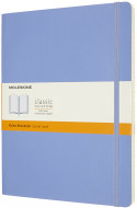 Moleskine Classic Soft Cover Extra Large Notebook - Ruled - Hydrangea Blue