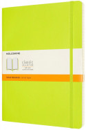 Moleskine Classic Soft Cover Extra Large Notebook - Ruled - Lemon Green