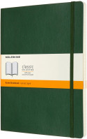 Moleskine Classic Soft Cover Extra Large Notebook - Ruled - Myrtle Green