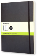 Moleskine Classic Soft Cover Extra Large Notebook - Plain - Black