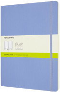 Moleskine Classic Soft Cover Extra Large Notebook - Plain - Hydrangea Blue