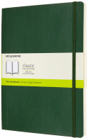 Moleskine Classic Soft Cover Extra Large Notebook - Plain - Myrtle Green