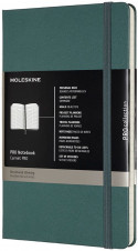 Moleskine Pro Hardback Large Notebook - Forest Green