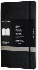 Moleskine Pro Soft Cover Large Notebook - Black
