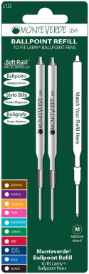 Monteverde Ballpoint Refill To Fit Lamy - Black