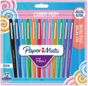 Papermate Flair Original Fibre Tip Pen - Medium - Candy Colours (Pack of 12)
