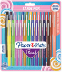 Papermate Flair Original Fibre Tip Pen - Medium - Candy Colours (Pack of 24)