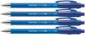 Papermate Flexgrip Gel Retractable Ballpoint Pen - Medium - Blue (Pack of 4)