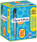 Papermate Inkjoy 100 Retractable Ballpoint Pen - Medium - Black (Box of 100)