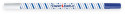 Papermate Magic + Erasable Fineliner Pen - Medium - Blue (Blister of 4) - Picture 1