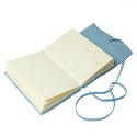 Papuro Amalfi Leather Journal - Blue - Small - Picture 1