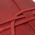 Papuro Amalfi Leather Journal - Red - Small - Picture 2