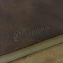 Papuro Amalfi Leather Journal - Chocolate - Small - Picture 4